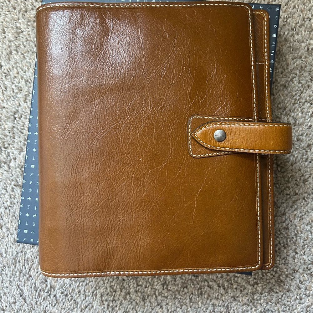 A5 Filofax Malden ochre